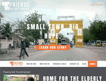 Tablet Screenshot of haitifriends.com